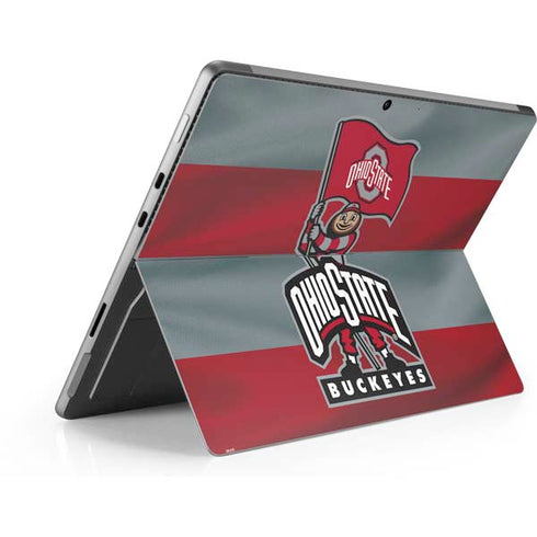 Ohio State University OSU Buckeyes Flag Surface Pro 9 Skin