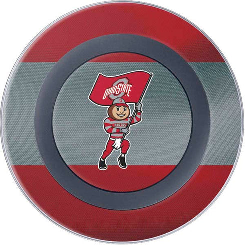 Ohio State University OSU Buckeyes Flag Wireless Charger Skin