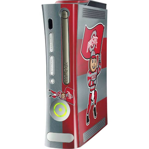 Ohio State University OSU Buckeyes Flag Xbox 360 (Includes HDD) Skin