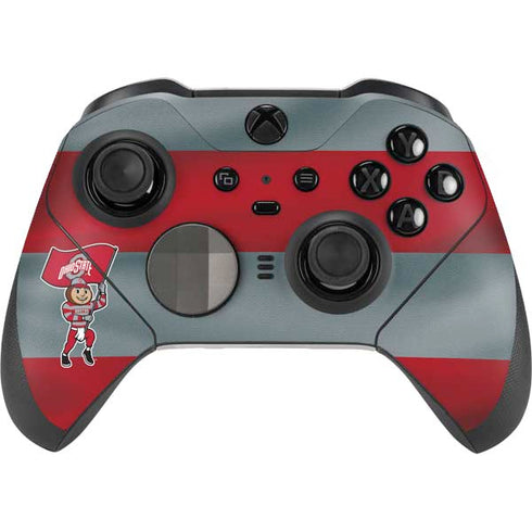 Ohio State University OSU Buckeyes Flag Xbox Elite Wireless Controller Series 2 Skin