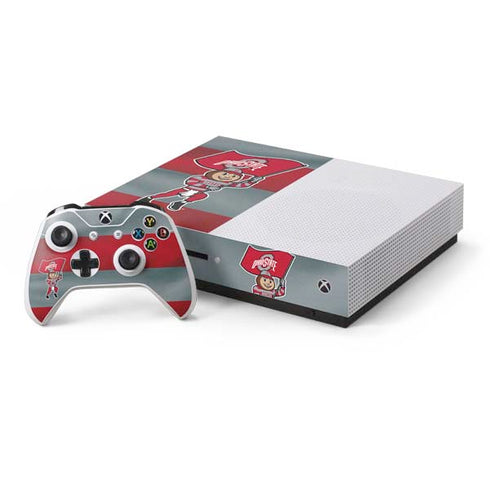Ohio State University OSU Buckeyes Flag Xbox One Skins