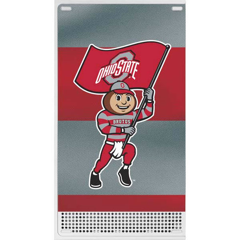 Ohio State University OSU Buckeyes Flag Xbox Series S Bundle Skin