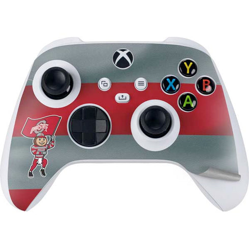 Ohio State University OSU Buckeyes Flag Xbox Series S Bundle Skin