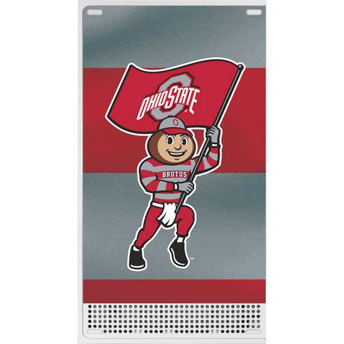 Ohio State University OSU Buckeyes Flag Xbox Series S Console Skin