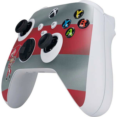 Ohio State University OSU Buckeyes Flag Xbox Series S Controller Skin