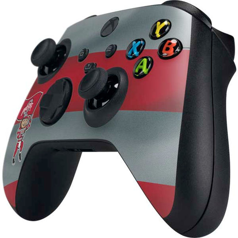 Ohio State University OSU Buckeyes Flag Xbox Series X Controller Skin