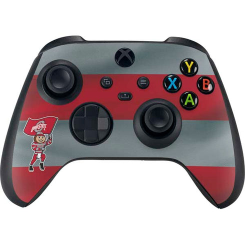 Ohio State University OSU Buckeyes Flag XBox Series X Digital Edition Bundle Skin