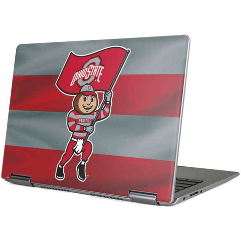 Ohio State University OSU Buckeyes Flag Yoga 710 14in Skin