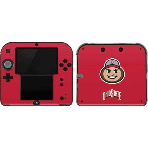 Ohio State University OSUBuckeyes Light Grey Nintendo Skins