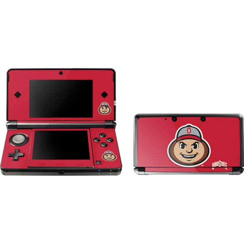 Ohio State University OSUBuckeyes Light Grey Nintendo Skins