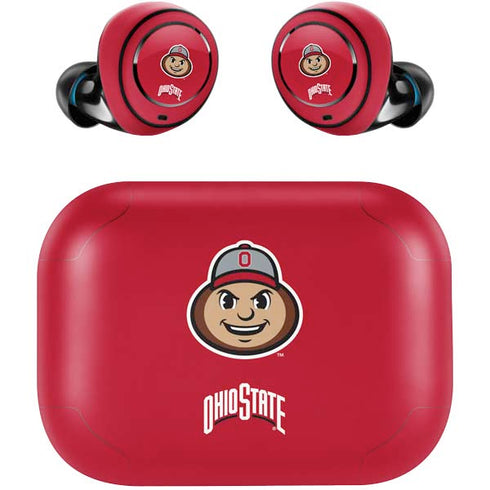 Ohio State University OSUBuckeyes Light Grey Amazon Echo Buds Skin