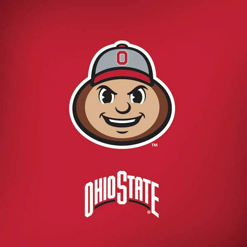 Ohio State University OSUBuckeyes Light Grey Amazon Echo Skin