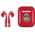 Ohio State University OSUBuckeyes Light Grey Apple AirPods 2 Skin