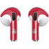 Ohio State University OSUBuckeyes Light Grey Apple AirPods (3rd Gen 2021) Skin