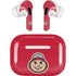 Ohio State University OSUBuckeyes Light Grey Apple AirPods Pro Skin