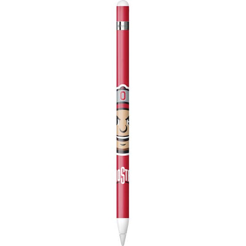 Ohio State University OSUBuckeyes Light Grey Apple Pencil (1st Gen, 2017) Skin