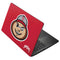 Ohio State University OSUBuckeyes Light Grey Asus X502CA 15.6 Skin
