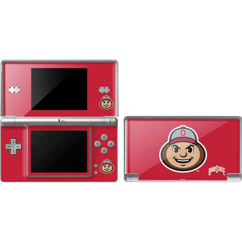 Ohio State University OSUBuckeyes Light Grey DS Lite Skin