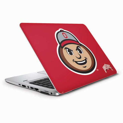 Ohio State University OSUBuckeyes Light Grey HP Elitebook Skin