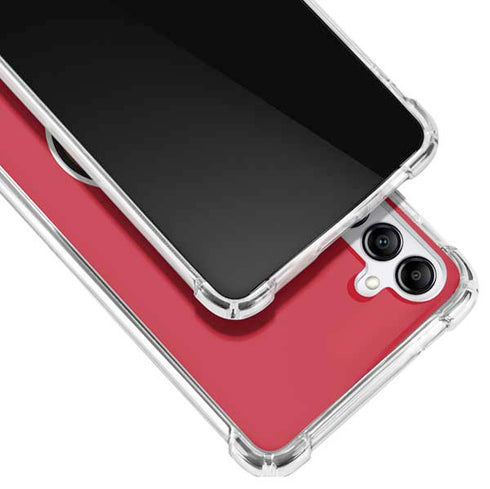 Ohio State University OSUBuckeyes Light Grey Galaxy A14 5G Clear Case
