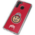Ohio State University OSUBuckeyes Light Grey Galaxy A21 Clear Case
