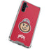 Ohio State University OSUBuckeyes Light Grey Galaxy A54 5G Clear Case