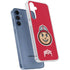 Ohio State University OSUBuckeyes Light Grey Galaxy A55 5G Clear Case