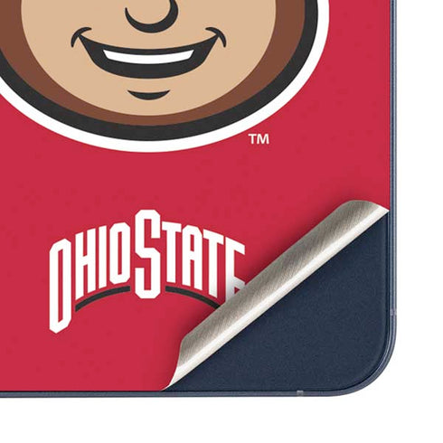 Ohio State University OSUBuckeyes Light Grey Galaxy A55 5G Skin