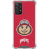 Ohio State University OSUBuckeyes Light Grey Galaxy A72 5G Clear Case