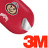 Ohio State University OSUBuckeyes Light Grey Galaxy Buds Plus Skin