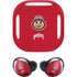 Ohio State University OSUBuckeyes Light Grey Galaxy Buds Pro Skin