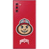 Ohio State University OSUBuckeyes Light Grey Galaxy Note 10 Skin