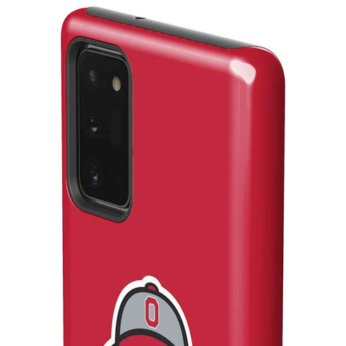 Ohio State University OSUBuckeyes Light Grey Galaxy Note20 5G Pro Case