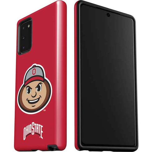 Ohio State University OSUBuckeyes Light Grey Galaxy Note20 5G Pro Case