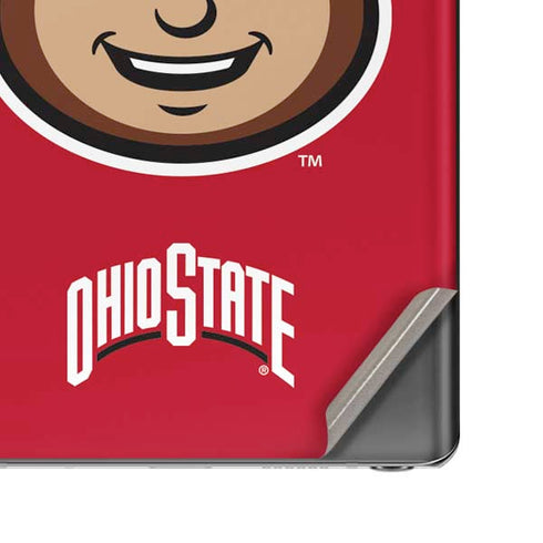 Ohio State University OSUBuckeyes Light Grey Galaxy Note20 5G Skin