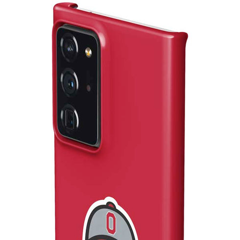 Ohio State University OSUBuckeyes Light Grey Galaxy Note20 Ultra 5G Lite Case
