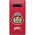 Ohio State University OSUBuckeyes Light Grey Galaxy S10 Plus Skin