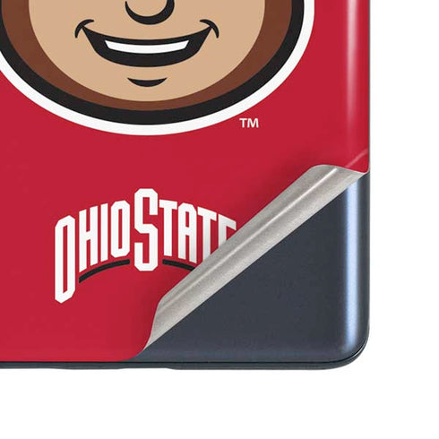 Ohio State University OSUBuckeyes Light Grey Galaxy S20 Fan Edition Skin