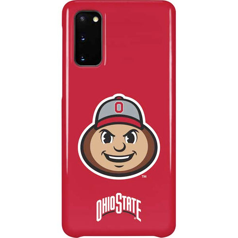 Ohio State University OSUBuckeyes Light Grey Galaxy S20 Lite Case