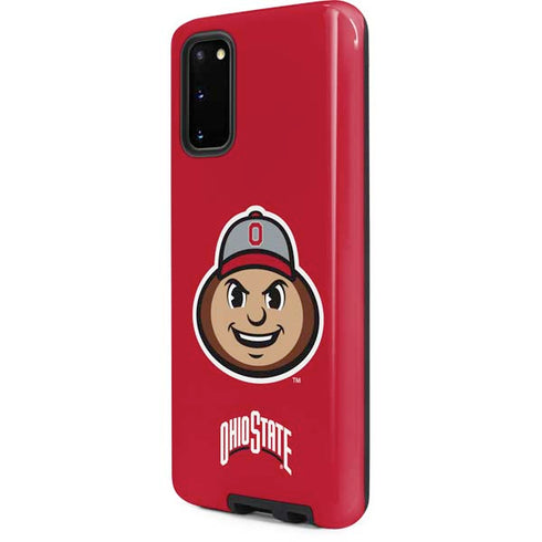 Ohio State University OSUBuckeyes Light Grey Galaxy S20 Pro Case
