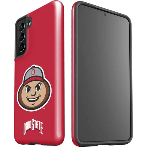 Ohio State University OSUBuckeyes Light Grey Galaxy S21 5G Pro Case