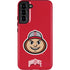 Ohio State University OSUBuckeyes Light Grey Galaxy S22 Plus Pro Case