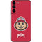 Ohio State University OSUBuckeyes Light Grey Galaxy S22 Plus Skin