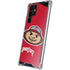 Ohio State University OSUBuckeyes Light Grey Galaxy S22 Ultra Clear Case