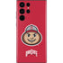 Ohio State University OSUBuckeyes Light Grey Galaxy S22 Ultra Skin