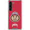 Ohio State University OSUBuckeyes Light Grey Galaxy S23 Clear Case
