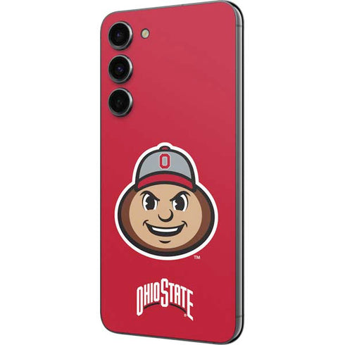 Ohio State University OSUBuckeyes Light Grey Galaxy S23 FE Skin