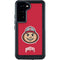 Ohio State University OSUBuckeyes Light Grey Galaxy S23 Waterproof Case