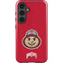 Ohio State University OSUBuckeyes Light Grey Galaxy S24 Plus Impact Case