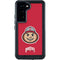 Ohio State University OSUBuckeyes Light Grey Galaxy S24 Waterproof Case